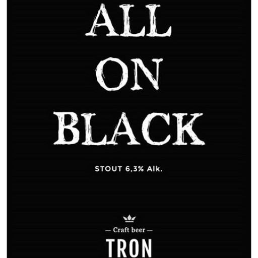 TRON ALL ON BLACK 0,5L