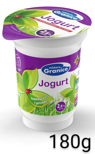 Jogurt čaša 180g