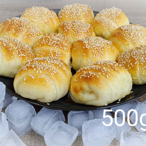 Pečene smrznute kiflice sir 500g