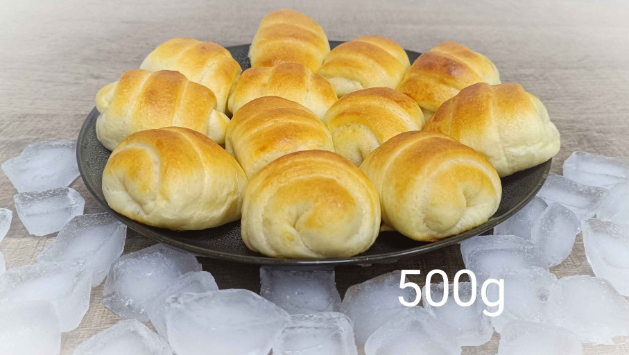 Pečene smrznute kiflice malina_vanila 500g