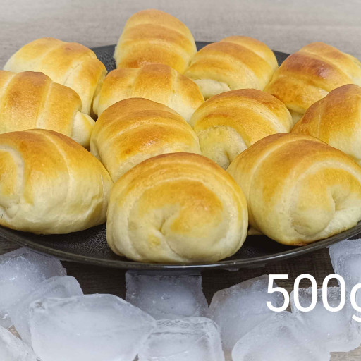 Pečene smrznute kiflice malina_vanila 500g