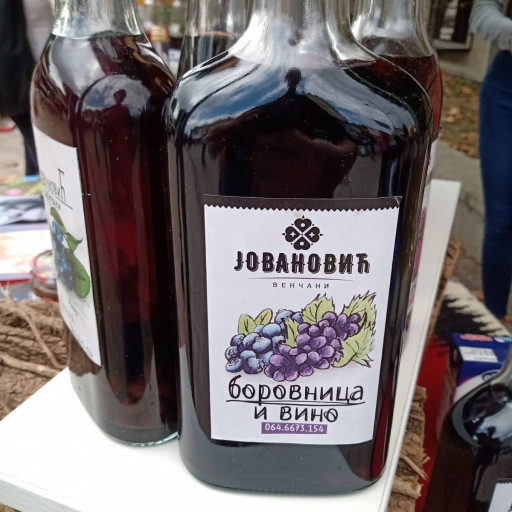 Borovnica sa vinom-liker 500ml