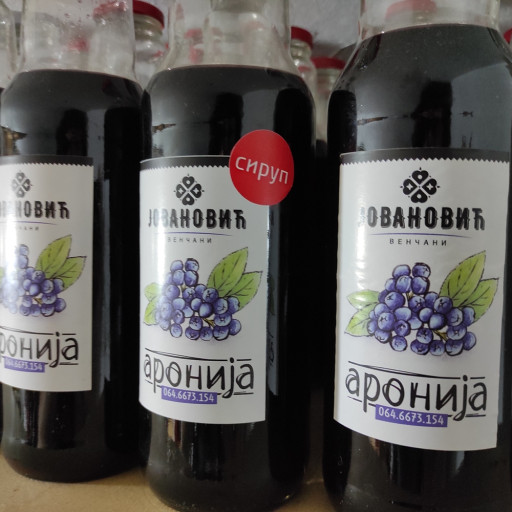 Voćni sirup od aronije0.75l