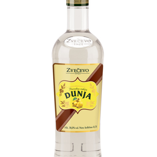 Dunja Zvečevo, 0.7 l, 38% – Domaća prirodna dunja