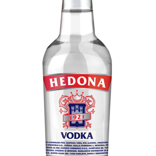 Vodka Hedona 0,10 l, 37.5% Zvečevo