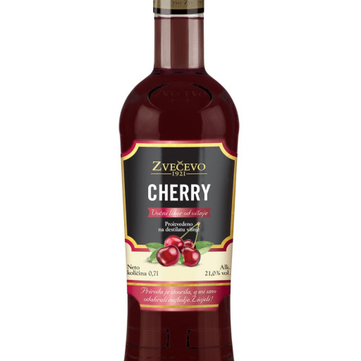 Cherry Zvečevo, 0.7 l, 21% – Voćni liker od višnje
