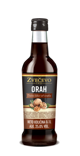 Orah Zvečevo, 0.10 l, 21% – Orah je voćni liker