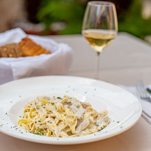 Tagliatelles au poulet et champignons 300g