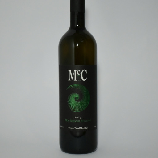 MCC ORGANSKO VINO RAJNSKI RIESLING 0.75Llit.