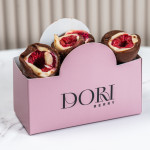Raspberries in chocolate