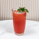 Strawberry ice tea