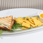 Ham toast sandwich