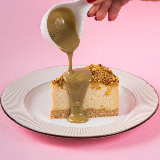 Pistać cheesecake