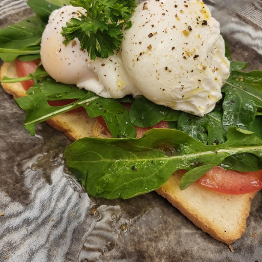 Poached eggs 280g