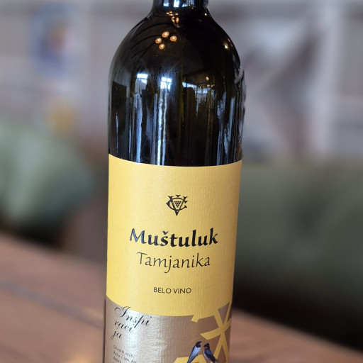 Muštuluk tamjanika 0,75l