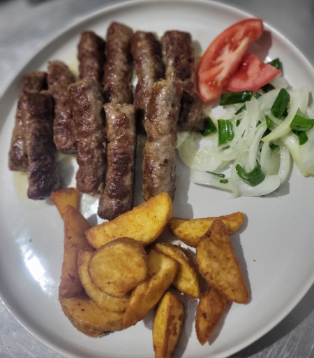 Ćevapi na kajmaku 10 kom (350g)