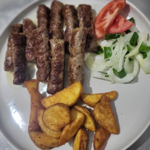Ćevapi na kajmaku 10 kom (350g)