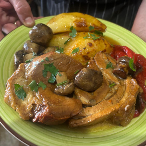 Rolovano pečenje u saču