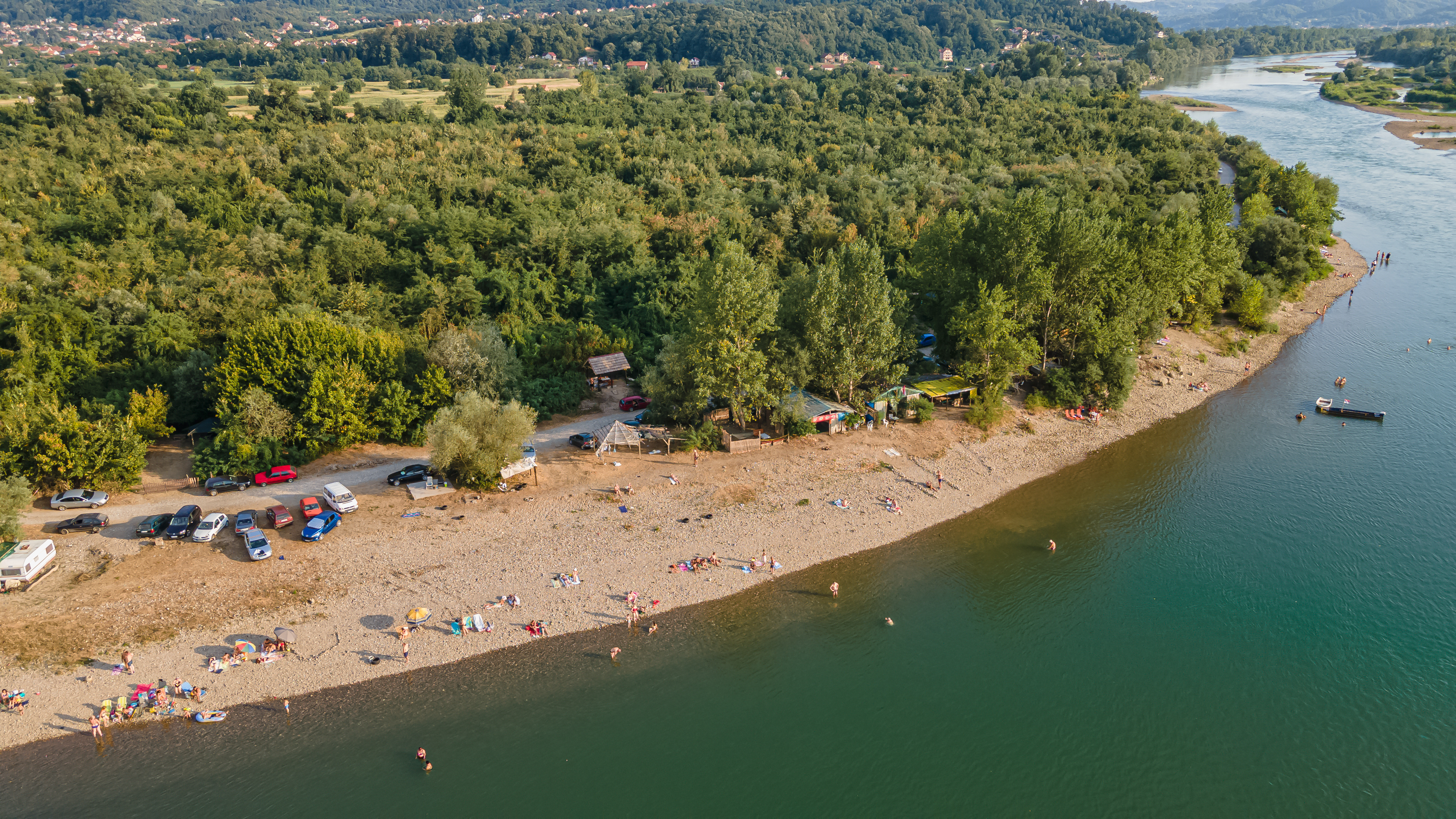 Žićina plaža na reci Drini